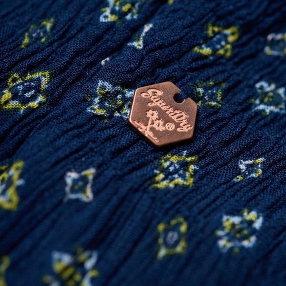 SUPERDRY Ruffle Smocked Dress Size Small - Picture 4 of 8